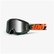 100% Strata Anti-Fog Mirrored Lens MTB Goggles