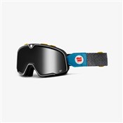 100% Barstow Legend MTB Goggles With Dalloz Optical Lens + Extra Clear Lens