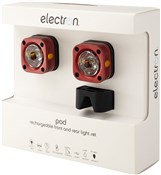 Electron POD USB Twinpack Rechargeable Light Set