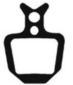 Ashima Semi Metal Formula Oro Disc Brake Pads