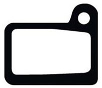 Ashima Semi Metal Shimano Deore BR-M555 Disc Brake Pads