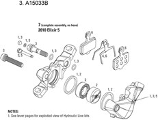 Avid Avid Caliper Hardware Kit Elixir R (Steel Bolts) (1 pc)