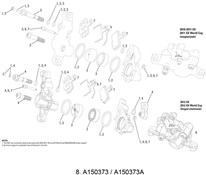 Avid Caliper Assembly