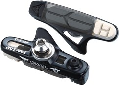 BBB BBS-22T - TechStop Shimano Cartridge Brake Pads - Triple Colour Pads