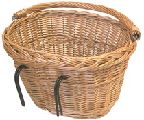 Basil Wicker Oval Hook-On Front Basket