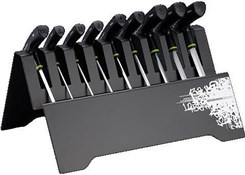 Birzman T Bar Hex Key Set with Metal Rack