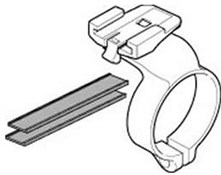 Cateye Handlebar Bracket Centre Mount for Cordless 2/3/7 Computers