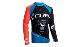Cube Action Roundneck Team Long Sleeve Cycling Jersey