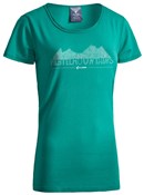 Cube After Race Series Green Fichtelmountains WLS Womens T-Shirt