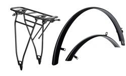 Cube Trekking HPA Mudguard and Rear Rack Set