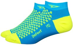 DeFeet Speede 1" Hi-Vis D Logo Socks