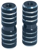 DiamondBack Knurled Pegs