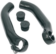 ETC Ski Bend 1 Piece Alloy Bar Ends