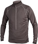 Endura BaaBaa Merino Zip Neck Long Sleeve Cycling Jersey SS16