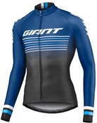 Giant Race Day Long Sleeve Full Zip Cycling Jersey