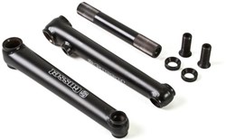 Gusset Hunter Crank Arms With Spline Axle / Bolts and Fitting Tool BMX Cranks