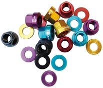 Halo Alloy Axle Nuts With Washers