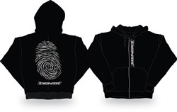 Identiti F Print Zip Hoody