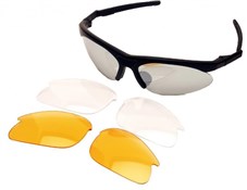 Madison Ravens Mirrored Triple Set Cycling Glasses 2016