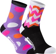 Madison Sportive Womens Mid Socks SS17 - Pack of 2