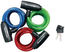 Master Lock Self Coiling Steel Cable Key Lock - Pack of 6