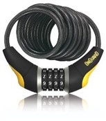 OnGuard Doberman Series Combo Coil Cable Lock