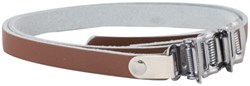 One23 Toe Clips with Leather Straps