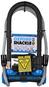 Oxford Shackle 14 D-Lock Duo Pack Gold Sold Secure
