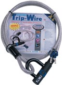 Oxford Tripwire XL Cable Lock With Padlock Built-In