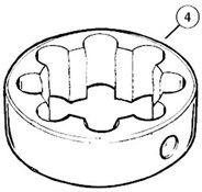 Park Tool 610 Thread Guide 1 inch For FTS1