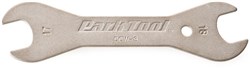 Park Tool DCW3C Double-ended Cone Wrench: 17mm / 18 mm