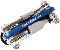Park Tool IB3C I-Beam Mini fold-up Hex Wrench Screwdriver and Star Shaped Wrench Set