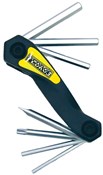 Pedros Folding Hex Set with Torx 25 Multi Tool