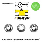 Pinhead Solid Axle Locking Skewers