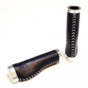 Portland Design Works Whiskey Ergo Leather Grips