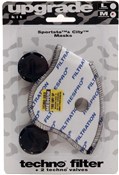 Respro Sport to Techno Anti-Pollution Mask Upgrade Kit