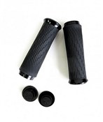 SRAM Locking Grips for Grip Shift Integrated with Black Clamp and End Plug