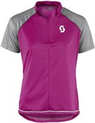Scott Trail Flow Mel Q Zip Short Sleeve Womens Cycling Jersey