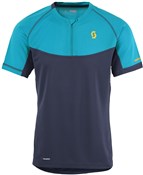 Scott Trail MTN Polar Q-Zip Short Sleeve Cycling Jersey