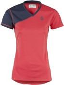 Scott Trail MTN V Neck Short Sleeve Womens Cycling Jersey