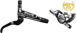Shimano BR-M9000 XTR bled I-spec-II ready brake lever / Post mount calliper - rear
