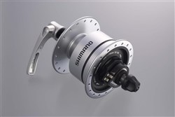 Shimano DH-3N72 6v 3.0w Quick Release Dynamo Front Hub For Use With Rim Brakes - 36h
