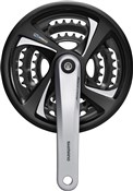 Shimano FC-TX801 Tourney Triple Chainset Without Chainguard
