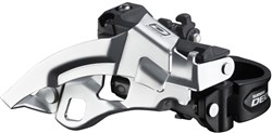 Shimano FD-M610 Deore 10 Speed Triple Front Derailleur, Top Swing, Dual-Pull