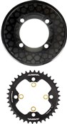 Shimano Saint CR81 Chainring and Bash Guard Set Without Fixing Bolts