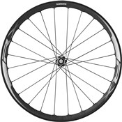 Shimano WH-RX830 Disc Road Wheel - Tubeless Ready Clincher 35 mm - Front