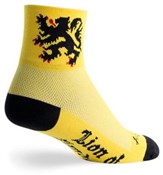SockGuy Classic 3" Lion of Flanders Socks