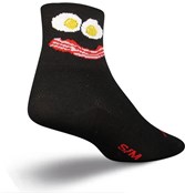 SockGuy Classic 3" Socks - Breakfast