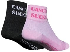 SockGuy Classic 3" Socks - Cancer Sucks