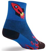 SockGuy Classic 3" Socks - Rocket Man
